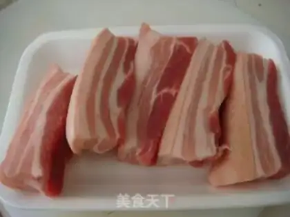 Make Pan-fried braised pork step 0