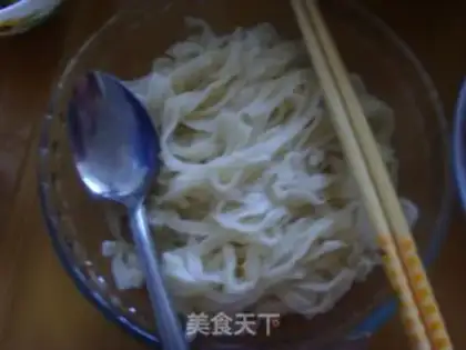 Make handmade noodles step 12
