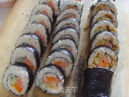 Make sushi step 5