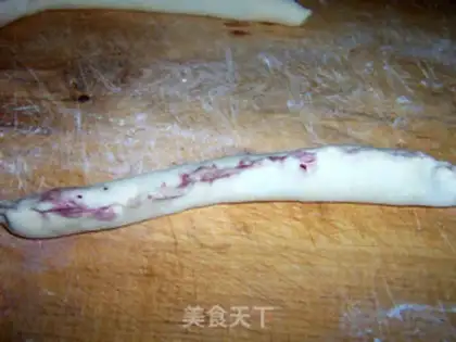 Make Mulberry jam braid bread step 10