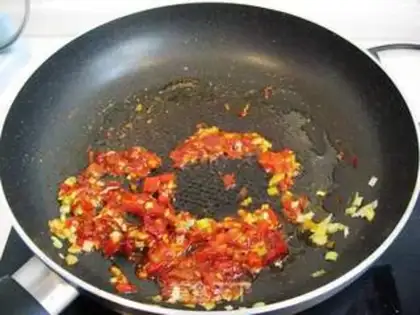 Make Fish-flavored eggs step 7