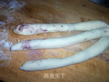 Make Mulberry jam braid bread step 11