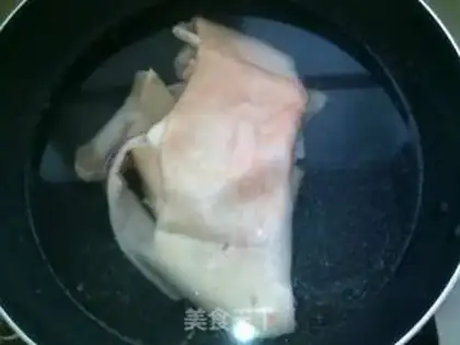 Make two-color jelly step 1