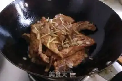 Make Dry fried pork ribs step 3