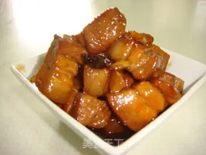 Make Pan-fried braised pork step 7