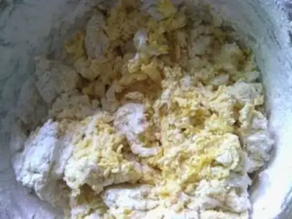 Make Pumpkin Tangyuan step 2
