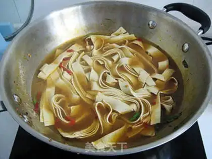 Make Boiled dried tofu step 9