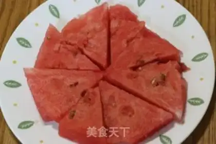 Make Watermelon milk step 0