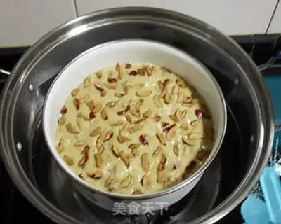 Make Buckwheat flour and red date cake step 7