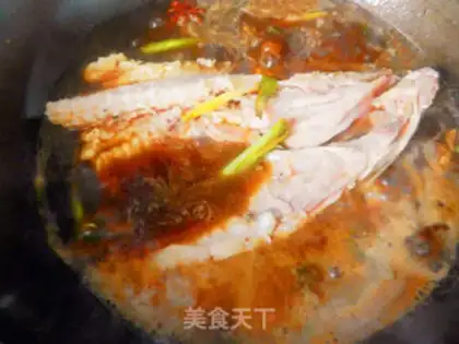 Make Braised Fish Head step 9