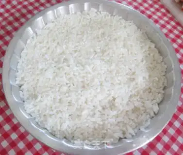 Make Rice baked with mixed brocade cheese step 4