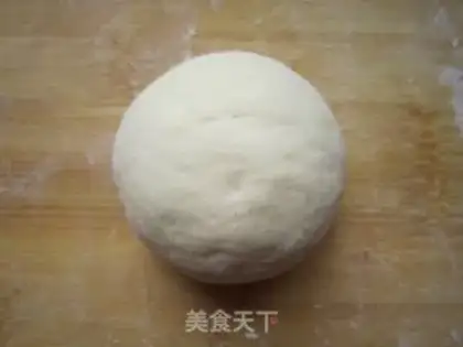 Make Panda bean paste bun step 7