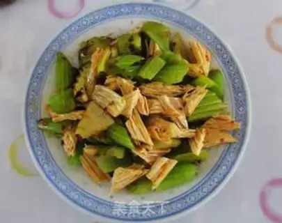 Make Celery mixed with tofu step 6