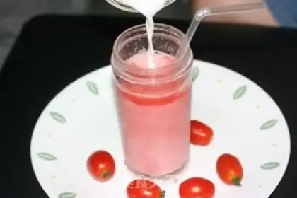 Make Watermelon milk step 4