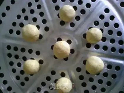 Make Pumpkin Tangyuan step 9