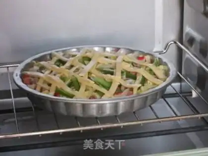Make Rice baked with mixed brocade cheese step 8