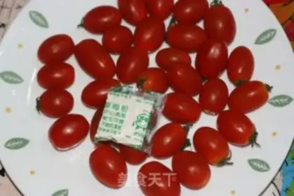 Make pudding honey tomato step 0