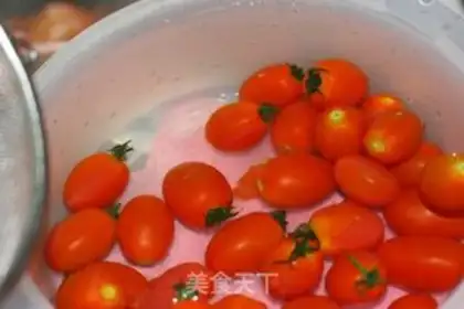 Make pudding honey tomato step 2