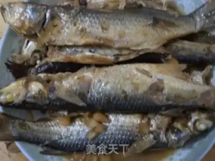 Make braised white fish in salt water step 6