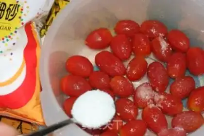 Make pudding honey tomato step 4