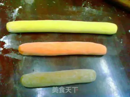 Make Colored goldfish steamed buns step 15