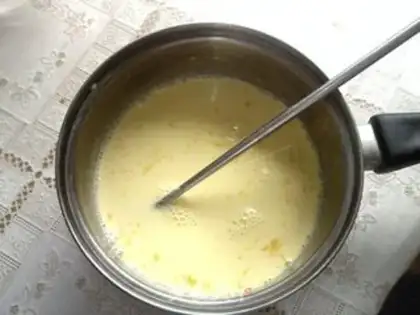 Make Portuguese egg tarts step 2
