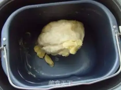 Make sausage bun step 2