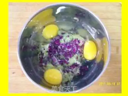 Make vegetable cake step 2
