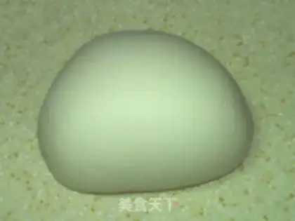Make steamed bread step 4