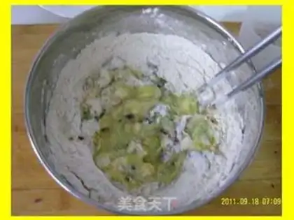 Make vegetable cake step 6