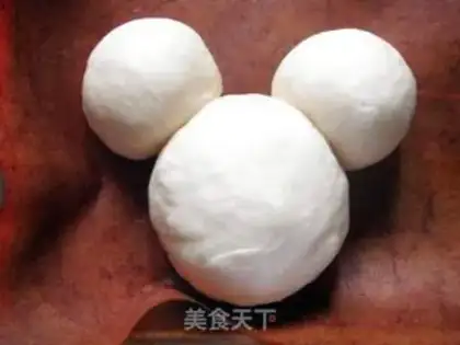 Make Mickey Corn Mochi Bread step 11