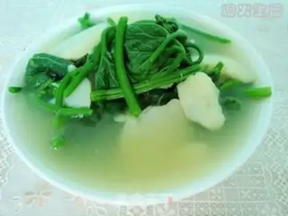Make Pumpkin rattan potato soup step 5