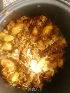 Make pot rice step 7