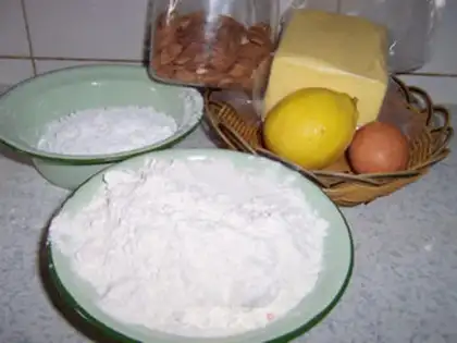 Make Lemon almond cake step 0