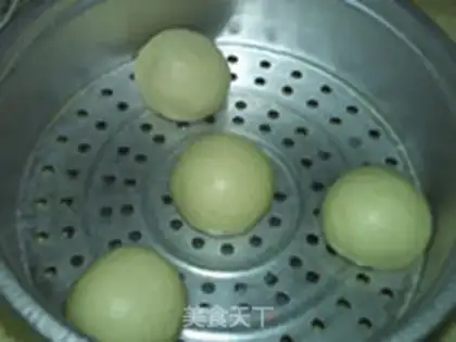 Make steamed bread step 8