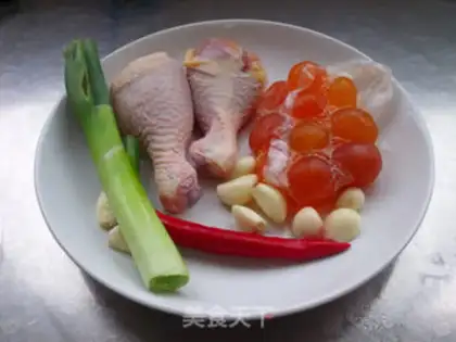 Make Chicken roll with egg yolk step 0