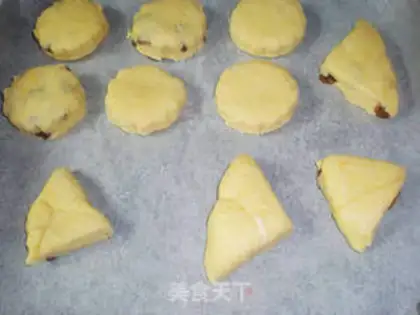 Make raisin scone step 6