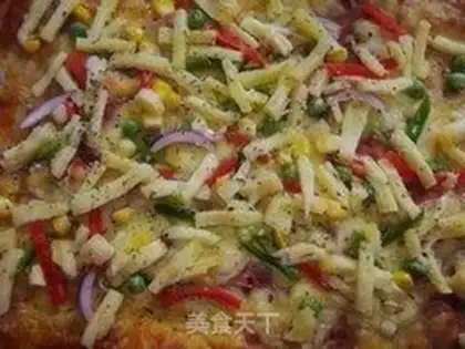 Make Bacon pizza step 18