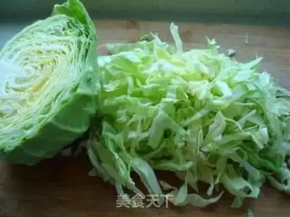 Make Cold cabbage step 1