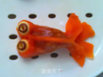 Make Colored goldfish steamed buns step 28