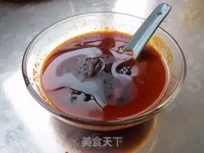 Make Chicken roll with egg yolk step 2