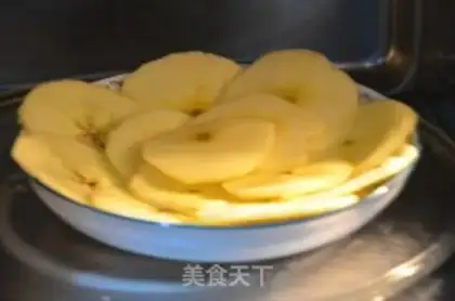 Make dried apples step 3