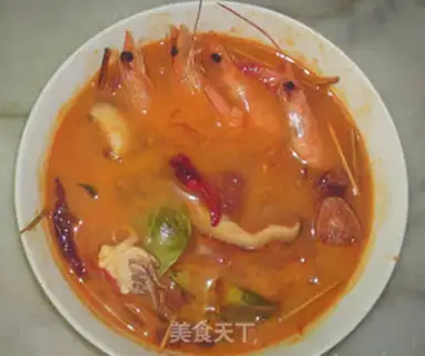 Make tom yum soup step 2