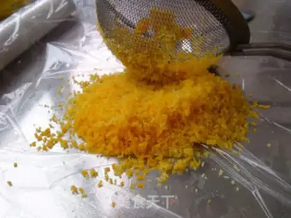 Make Chicken roll with egg yolk step 5