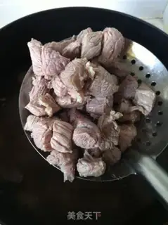 Make beef brisket rice step 1