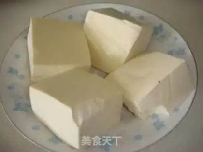 Make Jinsha tofu step 0
