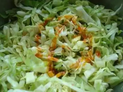 Make Cold cabbage step 7