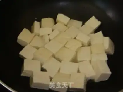 Make Jinsha tofu step 2