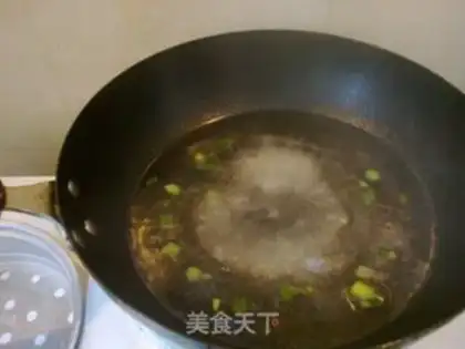 Make Chinese cabbage and tofu soup step 3