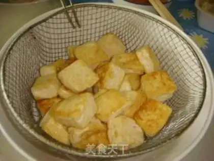 Make Jinsha tofu step 3
